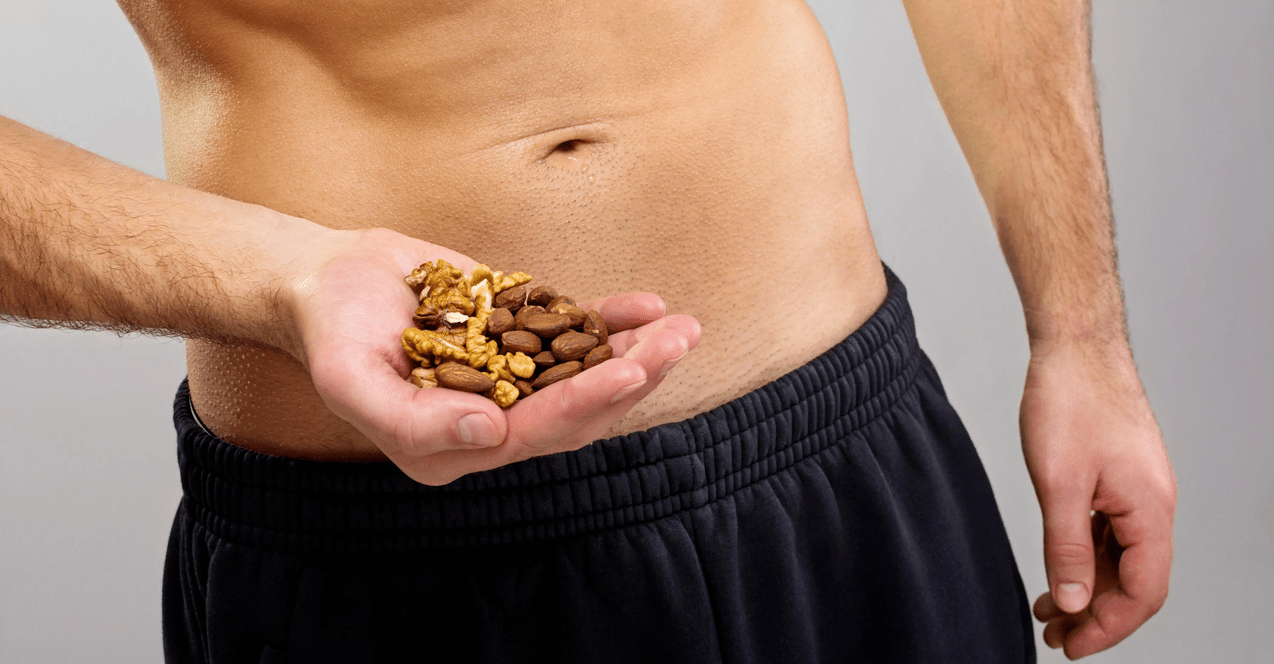 Eating nuts increases male potency