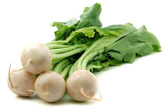 By regularly consuming turnips, a man will forget about his potential problems